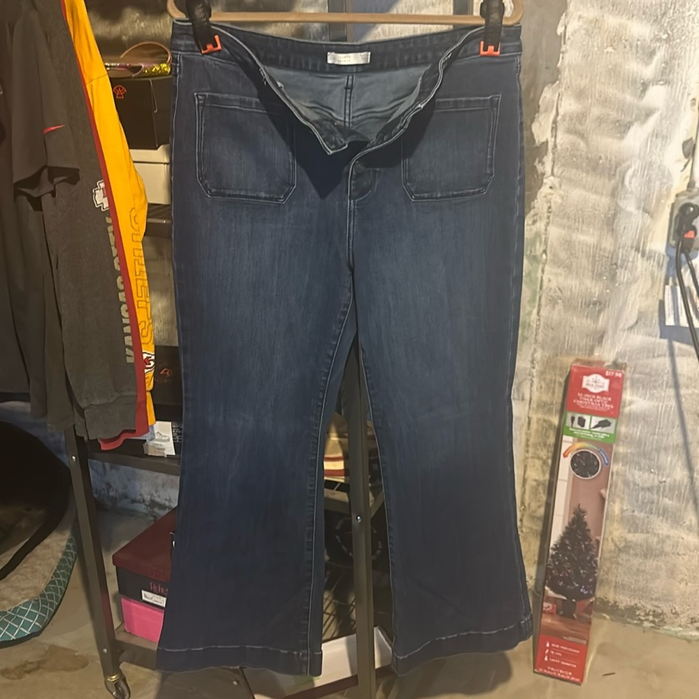 Lauren Conrad flare jeans.